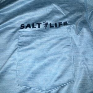 Salt Life Sky Blue Graphic Fishing Longsleeve
